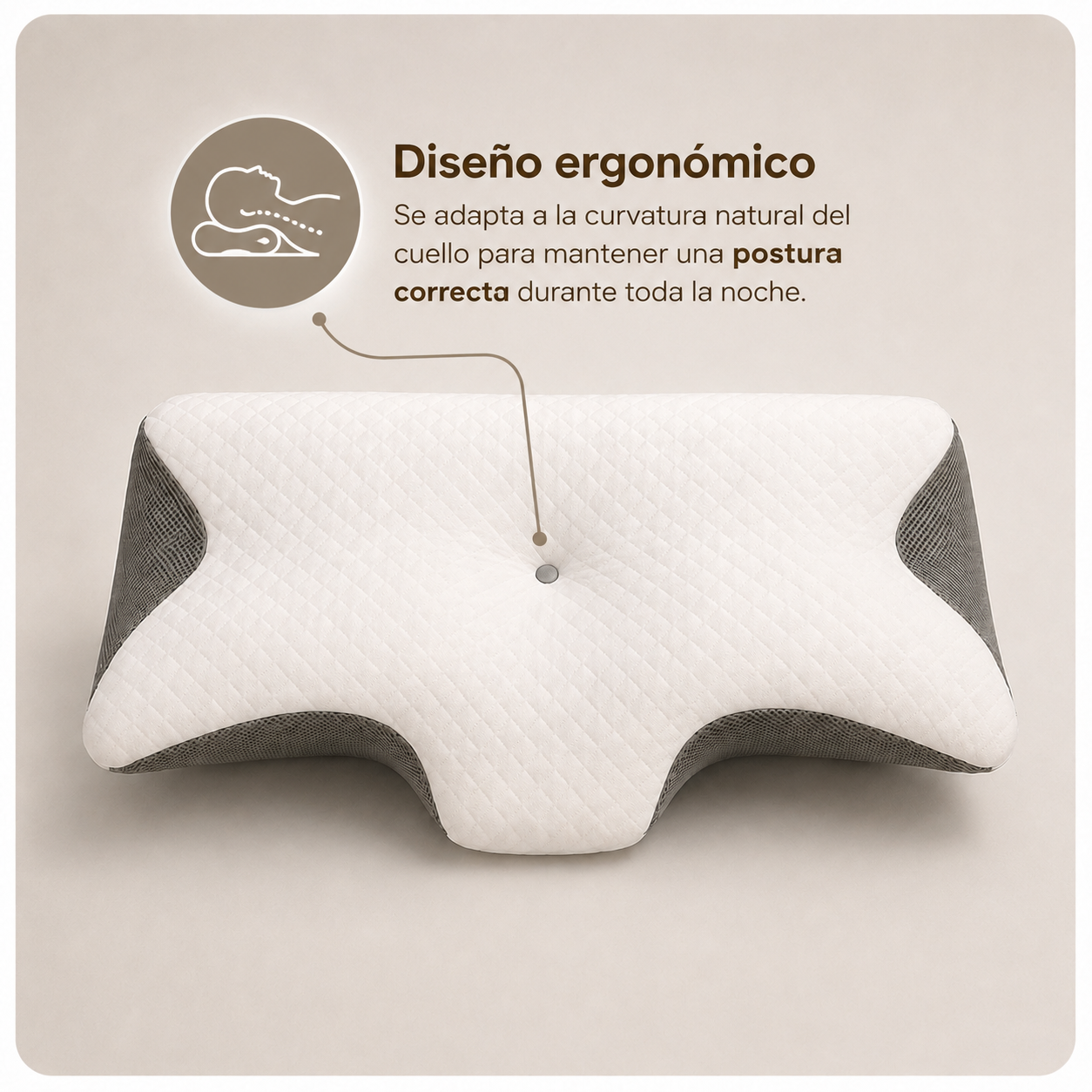 CerviCare™- Almohada Cervical