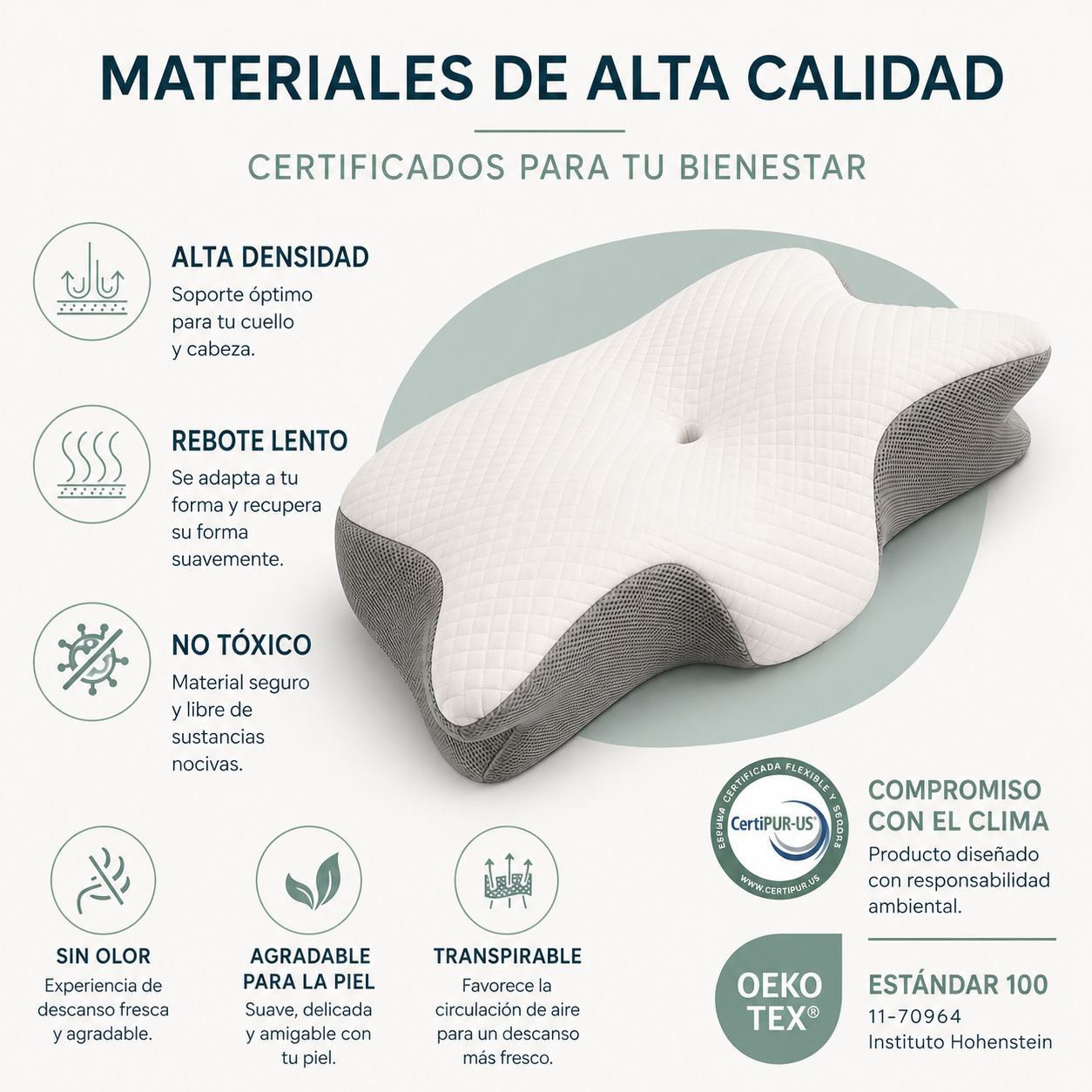 CerviCare™- Almohada Cervical